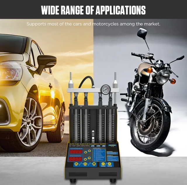 MÁQUINA 4 INYECTORES CON ULTRA SONIDO AUTOOL CT150 Voltron - Imagen 4