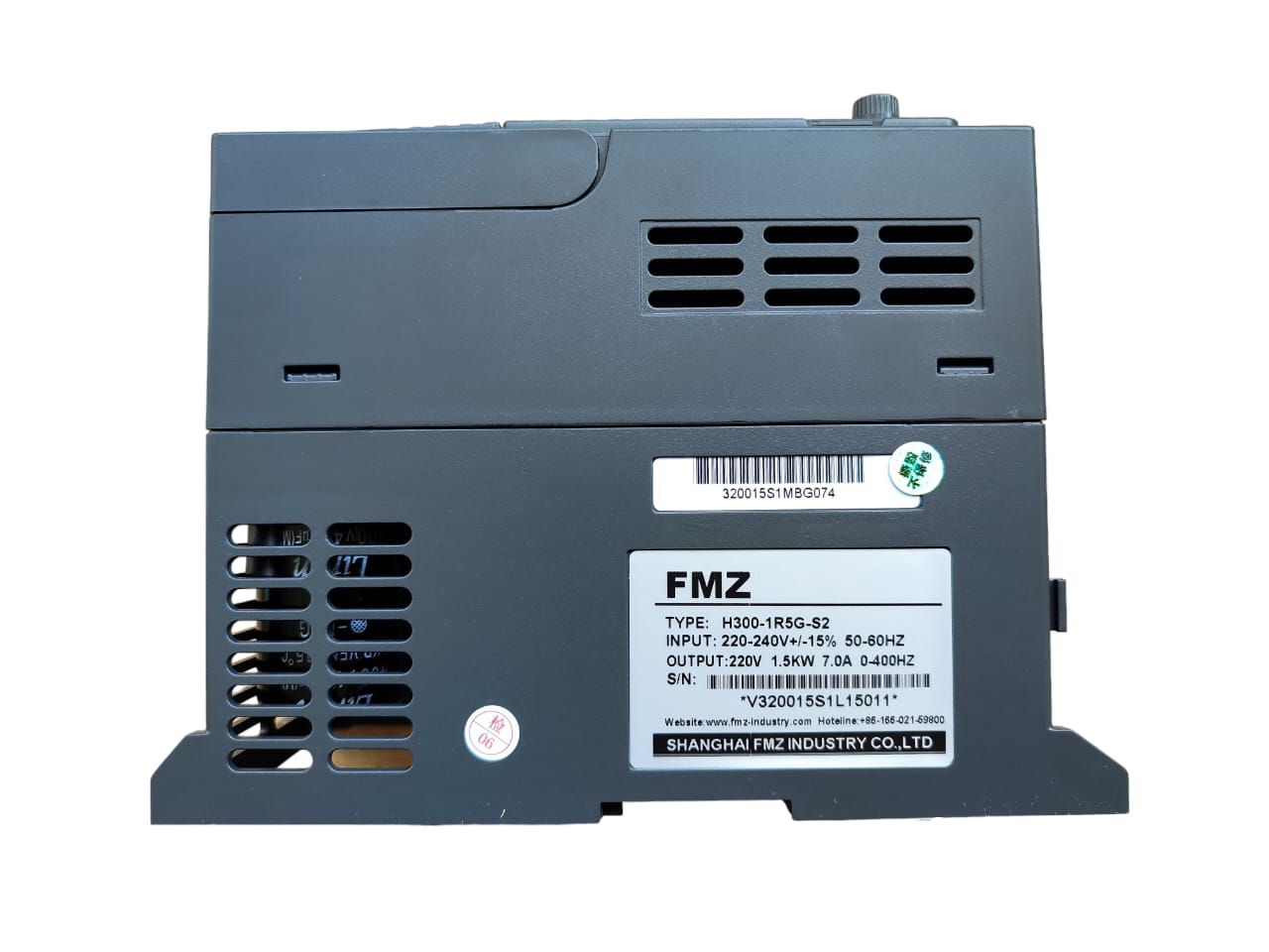 VARIADOR DE FRECUENCIA TRIFÁSICO H300 2HP 1.5kW Voltron - Imagen 4