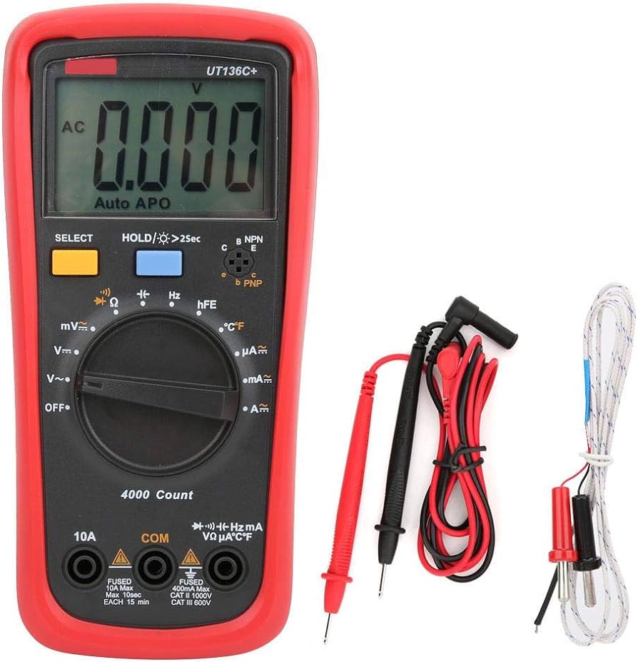 Multímetro Digital UNI-T UT136C+